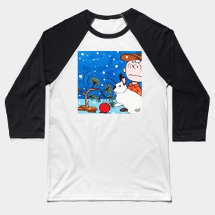 Christmas Card Series 1 - Design 7 Baseball T-Shirt